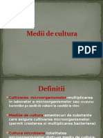 Medii de Cultura