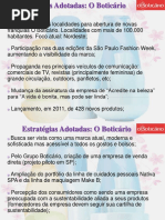 Estrategias o Boticario