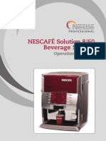 NESCAFÉ Solution 8/60 Beverage System Operations Manual