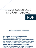 Tipus de Comunicació en L'àmbit Laboral