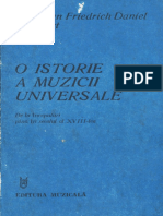 Schubart Christian O Istorie A Muzicii Universale