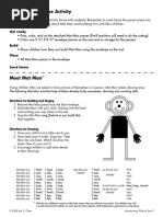 HWT Mat Man Envelope Activity PDF