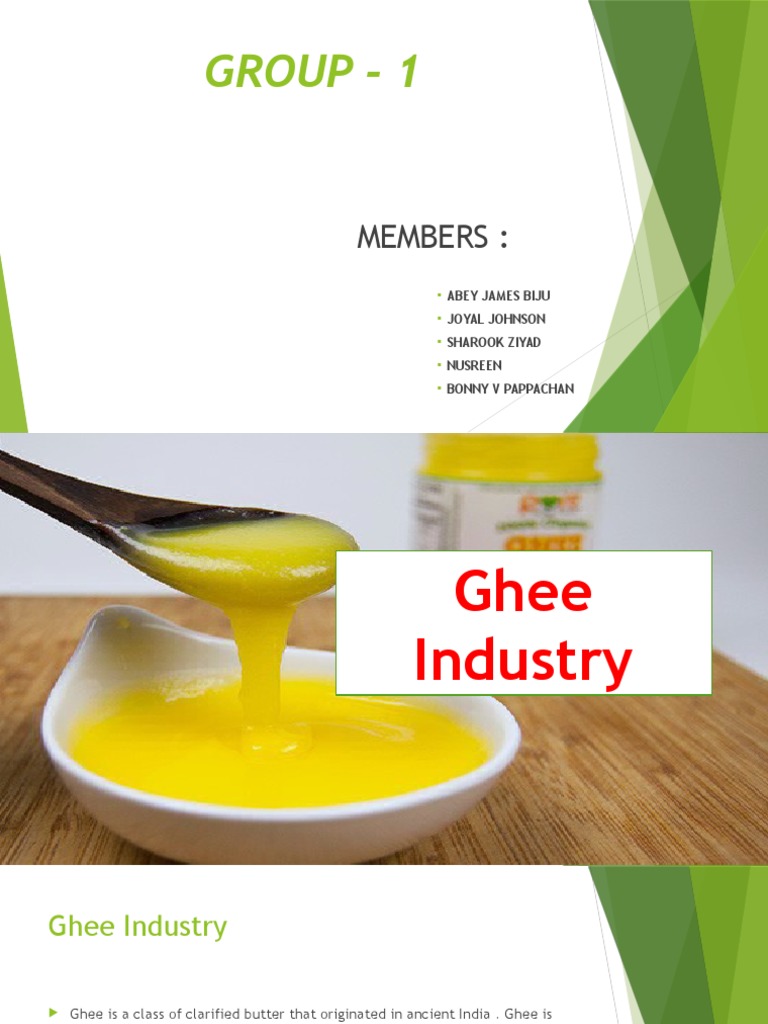 Marketing Research Ghee PDF Dairy Milk