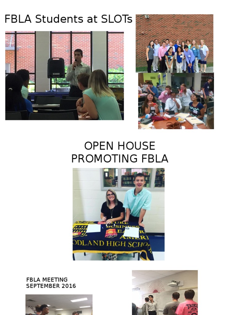 FBLA Events and Activities Overview | PDF