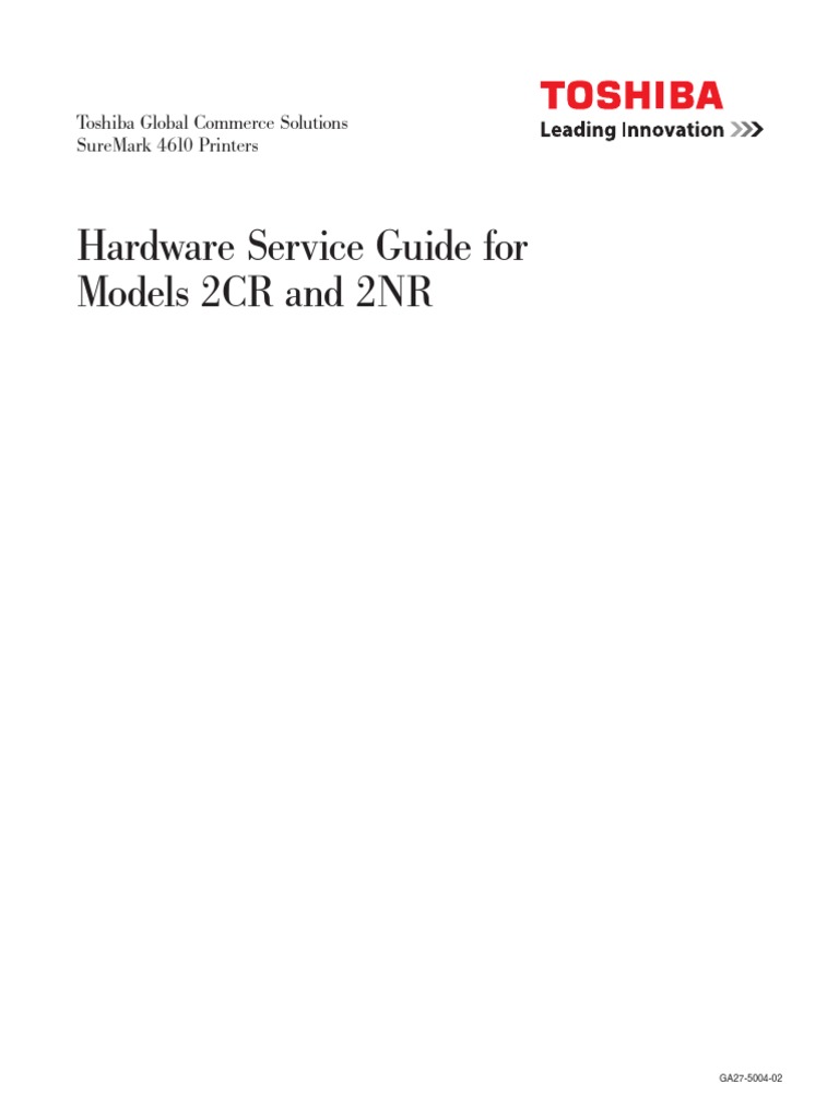 4610 2CR2NRServiceManual | PDF | Internet Protocol Suite | Networking ...