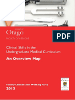 Otago: Clinical Skills in The Undergraduate Medical Curriculum