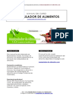 Manual Manipulador de Alimentos Coformacion