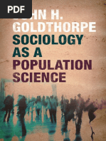 Sociology as a Population Science