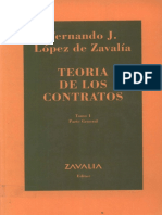 Teoria de Los Contratos Tomo I