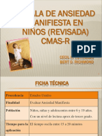 (Cmas-R) Escala de Ansiedad Manifiesta en Niños (Revisada) PDF