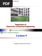 Analogy  to Electrical System By Professor Praveen Kumar