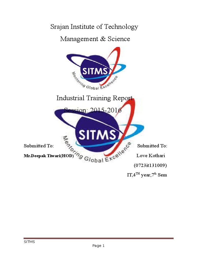 Industrial Training Report on JAVA | PDF | Web Search Engine | Web 2.0