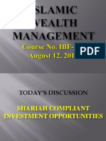 Islamic Wealth Management