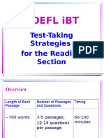TOEFL iBT Reading