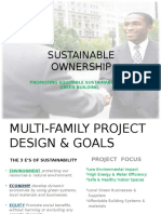 Sustainable Ownership Sustainable Ownership: Promoting Equitable Sustainability in Green Building