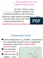 Ch 25 Facies and Mafic