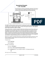 Spreadsheet Example 1.101 Fall 2006: Load Cell 10 Cm. Specimen Dia 6 MM