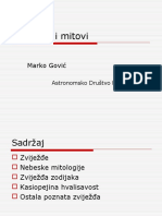 ZVJEŽĐA I MITOVI Priredio Marko Gović