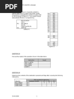 Exercise 0202 Assembly Language