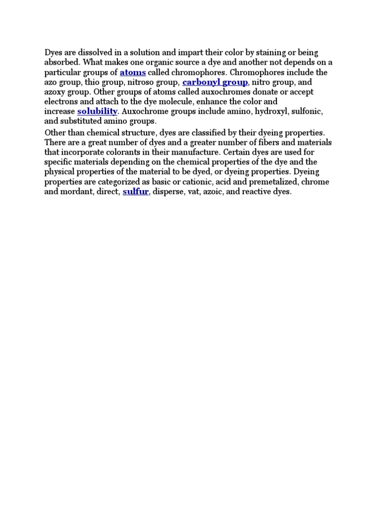 Dyes and Pigments PDF