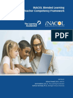 INACOL Blended Learning Teacher Competency Framework