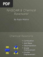 NASCAR & Chemical Reactions!