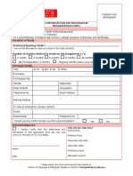 Intensive English Registration Form