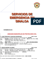Servicios de Emergencia Sinaloa