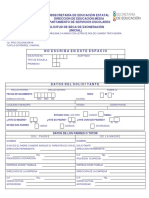 Formatos de Solicitudes de Becas de Exoneracion 2016