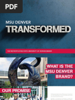 MSU Denver Brand Book