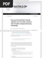 Download This Copy of the Install OS X Yosemite Application Cant Be Verified It May Have Been Corrupted or Tampered With During Downloading _ Need Help 4 Mac by AlexandrosAristeridis SN325410734 doc pdf