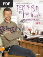 As Deliciosas Receitas Do Tempero de Família - Rodrigo Hilbert