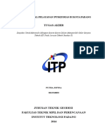 Analisis Spasial Pelayanan Puskesmas Kota Padang