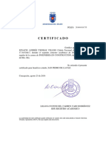 Certificado Alumno Regular