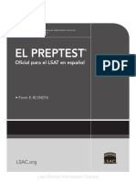 Spanish LSAT Preptest