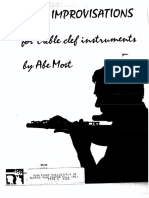 Book - Jazz Improvisations - Abe Most PDF