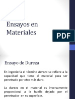 Ensayos en Materiales