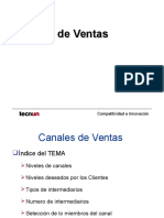 Canales de Venta