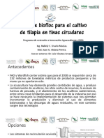 Taller de Biofloc para El Cultivo de Tilapia Aguascalientes