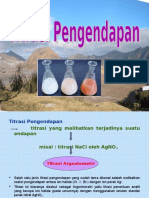 Titrasi Pengendapan