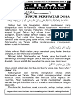 Edisi - 1437 02 22 - Pengaruh Buruk Perbuatan Dosa