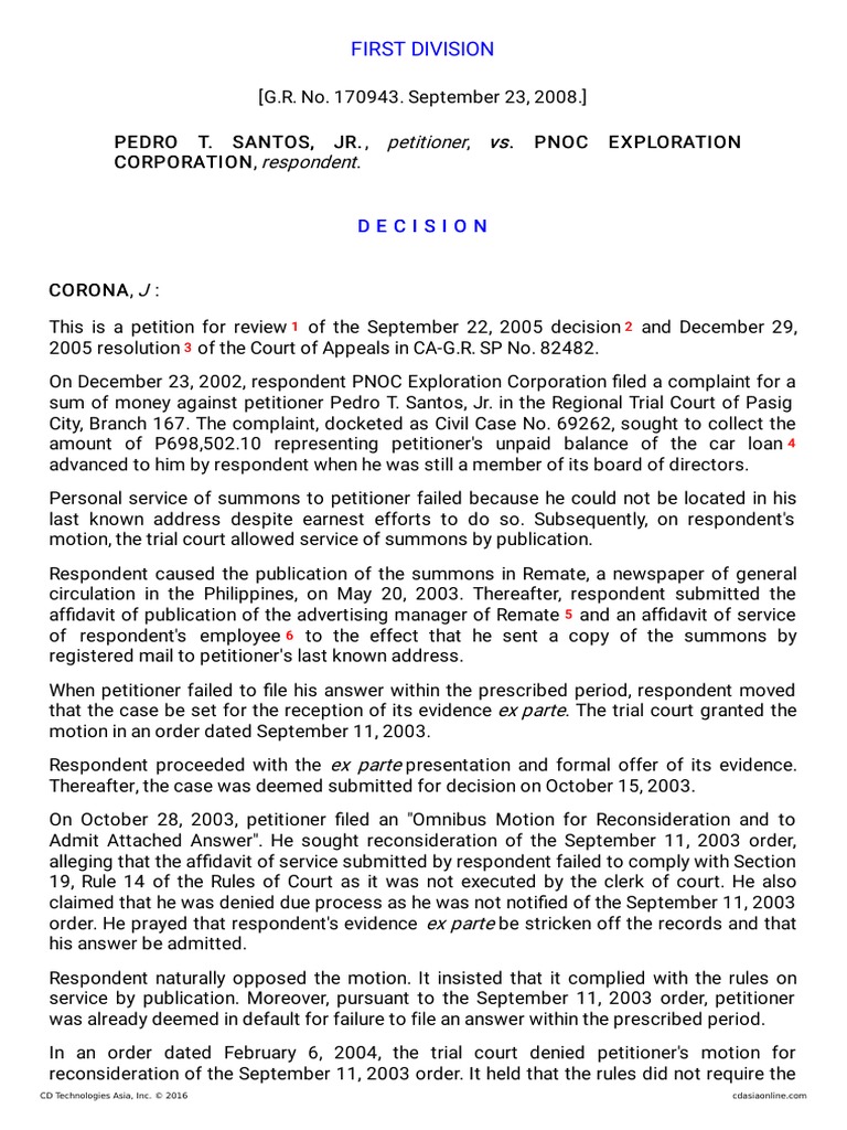 Service Of Summons By Publication Summons Lawsuit