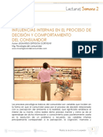 Cartilla - Influencias Internas en El Proceso de Decisiou0301n Del Consumidor S2 PDF