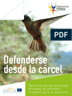 Defenderse Desde Carcel Procedimientos Penitenciarios