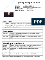 Resume Updated