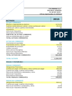 Estados Financieros Analizados