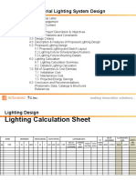 Lighting Design Report Format