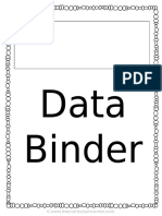 Studentdatabinder