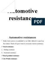 Automotive Resistances