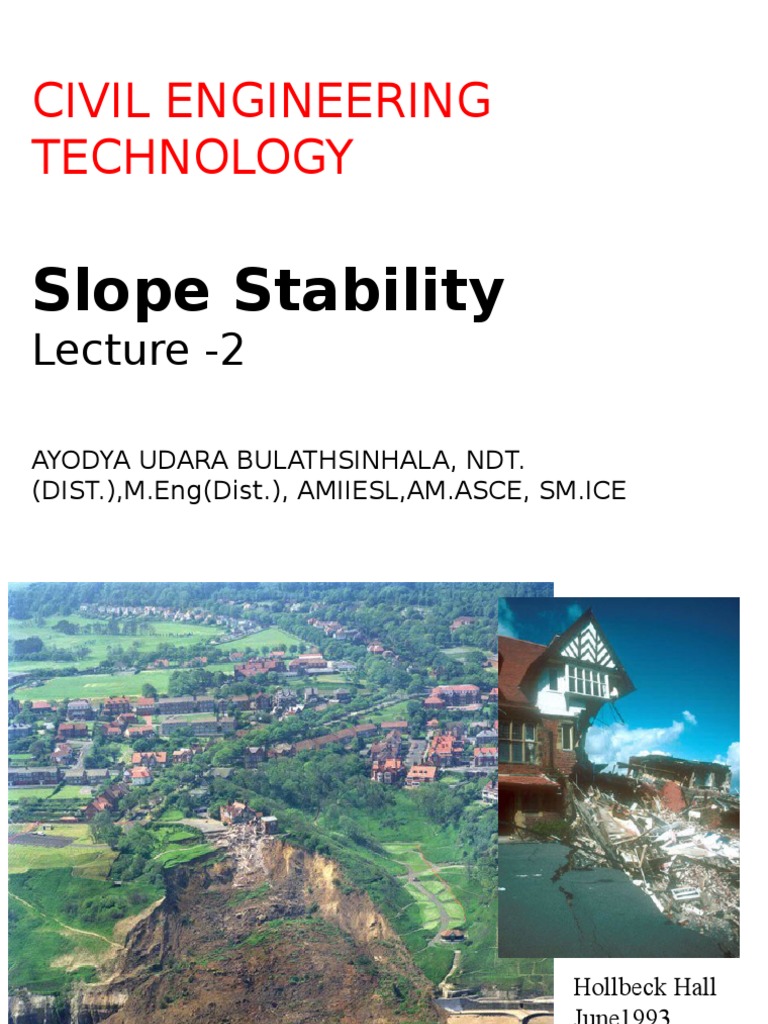 Slope Stability Techniques in Civil Engineering | PDF | Civil ...